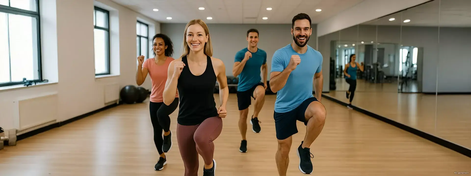 Gruppenfitness in <span class="text-accent">Kassel</span>
Gemeinsam mehr erreichen Header Hintergrund